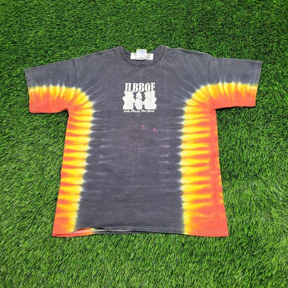 Vintage BBQ Festival Shirt Womens Medium 18x23 Lake-Placid - Picture 1 of 16